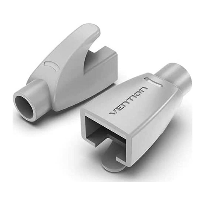 Vention® RJ45 Strain Relief Boots Gray PVC Type (IODH0)