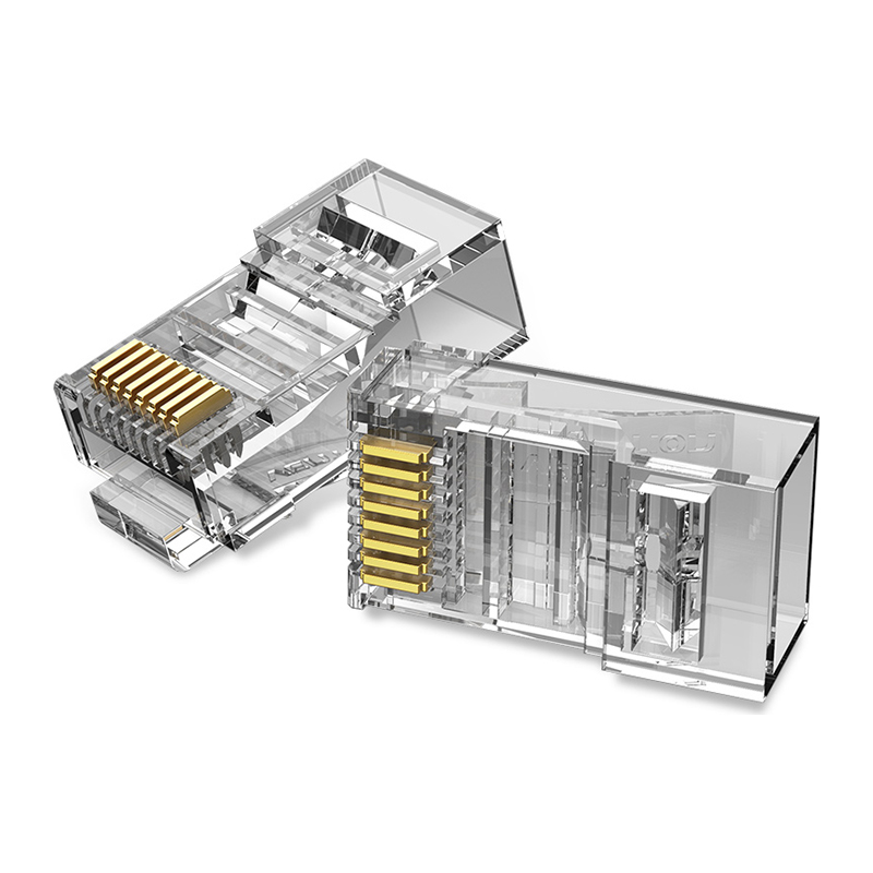 Vention® Cat6 UTP RJ45 Modular Jack Transparent Type (IDDR0)