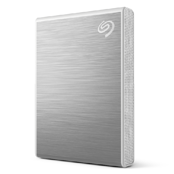 Seagate One Touch 1TB External Hard Drive with Password - Silver