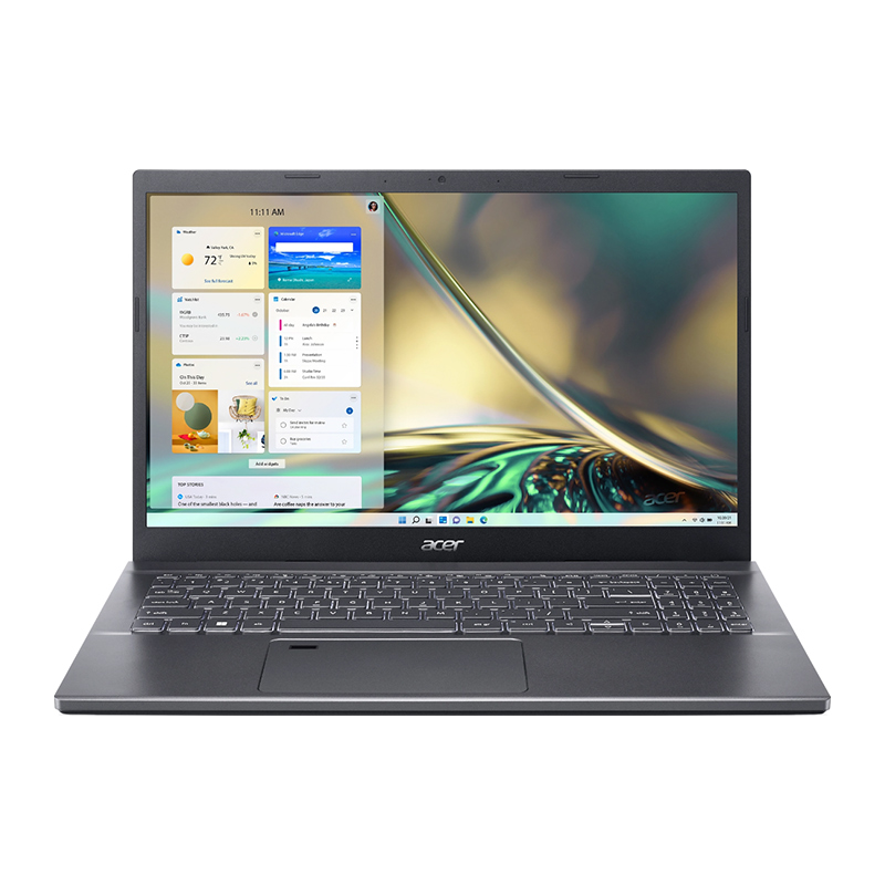 Acer Aspire 5 A515-57-54UD - Intel® Core i5-1235U Processor, 8GB SoDIMM 3200MHz DDR4 (2 Slots, Max 32GB), 512GB Gen4 PCIe NVMe SSD, Intel UHD Graphics, 15.6&quot; IPS Full HD 1920 x 1080, Windows 11 Home, Steel Gray