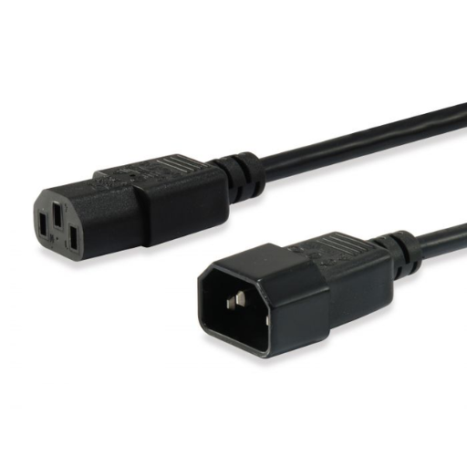 IEC C13 TO IEC C14 M/F Power Cable 1.8M