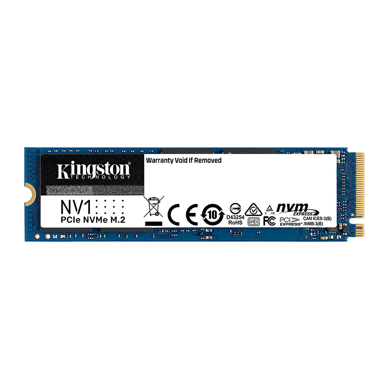 Kingston NV2 250GB PCIe Gen 3.0x4 NVMe™ M.2 2280 Internal SSD (SNVS/250G)