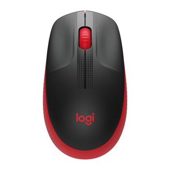 [MOU1122] Logitech M190 Full-Size Wireless Mouse - Red (910-005915)