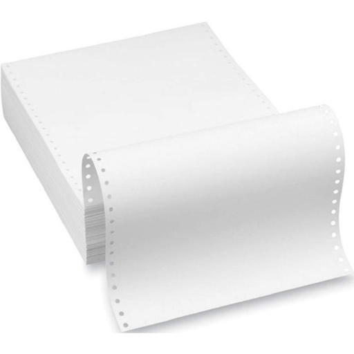 SONO Woodfree BCF 60GSM 1Ply 9.5"x11 SONOFORM Computer form Orange Box - 1000 Fans (1A0E00B)