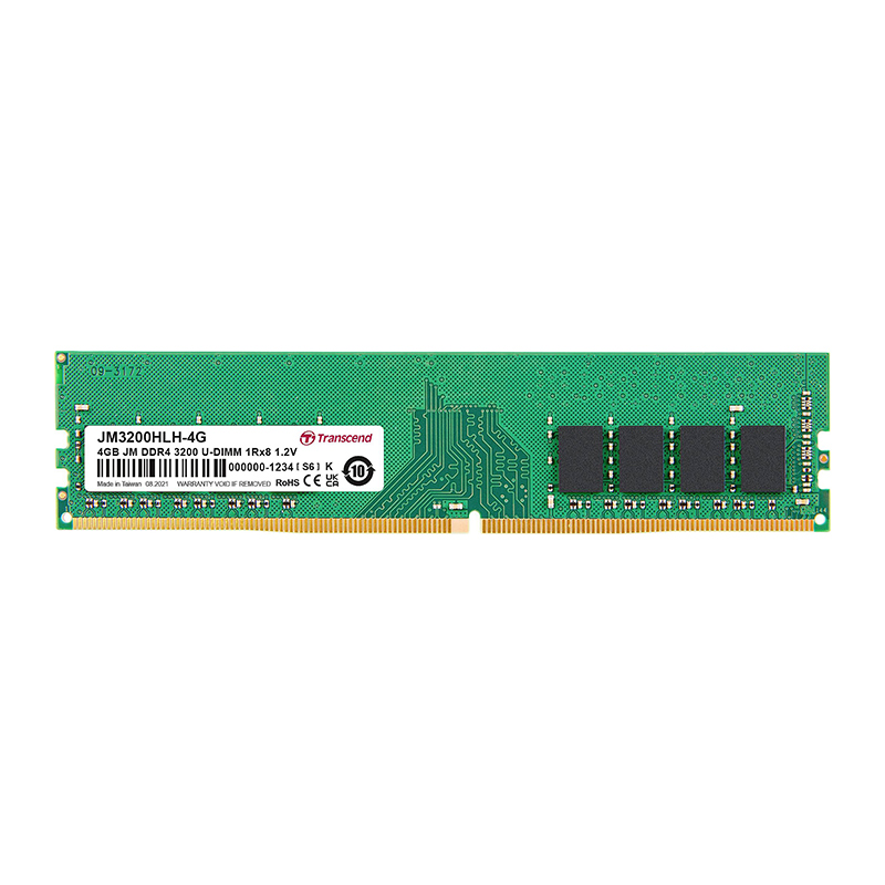 TRANSCEND 4GB DDR4 3200MHz  Desktop RAM (JM3200HLH-4G)