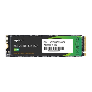 [HDD1214] Apacer AS2280P4 M.2 PCIe Gen3 NVMe SSD 512GB