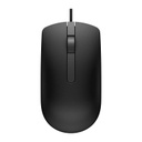 Dell MS116 USB Optical Wired Mouse Black