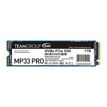 [HDD1218] TEAMGROUP MP33 PRO NVMe PCIe Gen3x4 M.2 2280 SSD 1TB