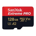 SanDisk Extreme PRO microSDXC UHS-1 Card 128GB with Adapter (SDSQXCD-128G-GN6MA)