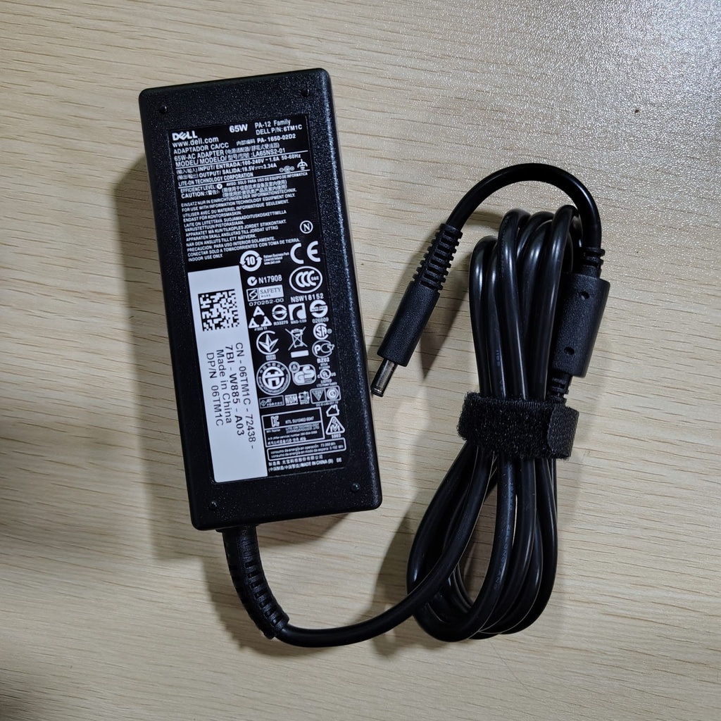 Dell Adapter 19.5V 3.34A 4.5mm x 3.0mm (65W)
