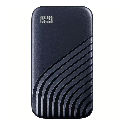 WD My Passport™ External Portable SSD - 1TB Blue (WDBAGF0010BBL-WESN)