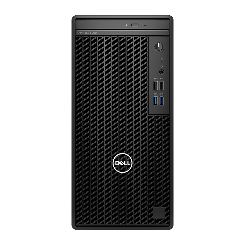 Dell Optiplex 3000 MT Desktop | Intel® Core™ i5-12500 (6 Cores/18MB/12T/3.0GHz to 4.6GHZ/65W), 4GB DDR4 RAM, 256GB PCIe NVMe SSD, Intel® UHD Graphics 630, 1 X Display Ports, 1 x HDMI, Dell Wired USB Keyboard & Mouse, DOS