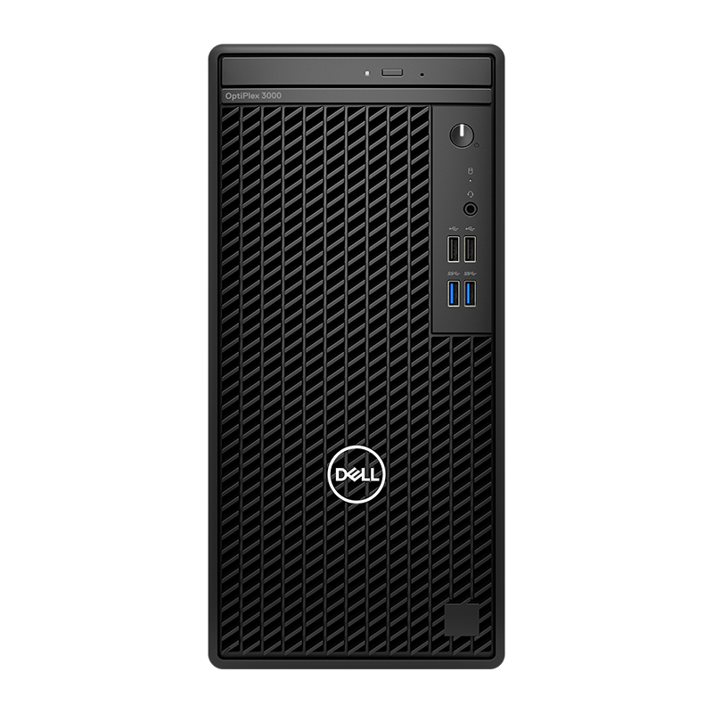 Dell Optiplex 3000 MT Desktop | Intel® Core™ i3-12100 (4 Cores/12MB/8T/3.3GHz to 4.3GHz/60W), 4GB DDR4 RAM, 256GB PCIe NVMe SSD, Intel® UHD Graphics 630, 1 x Display Port, 1 x HDMI Port, Dell Wired USB Keyboard &amp; Mouse, DOS