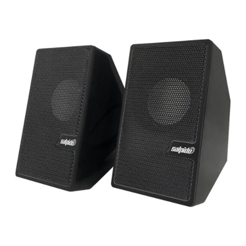 Salpido Macchi 300 Portable 2.0 USB 3.5mm AUX Mini Speaker - Black