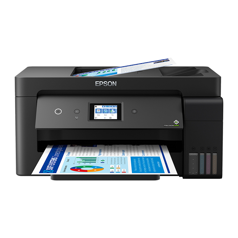 Epson EcoTank L14150 A3+ Wi-Fi Duplex Wide-Format All-in-One Ink Tank Printer | Print Speed: 38ppm, Duplex: 7ipm, Scan Speed: 200dpi, Auto Duplex Printing, Ethernet, Wi-Fi Direct , USB, Epson 001 (Asia), Epson 101 (EMEA)