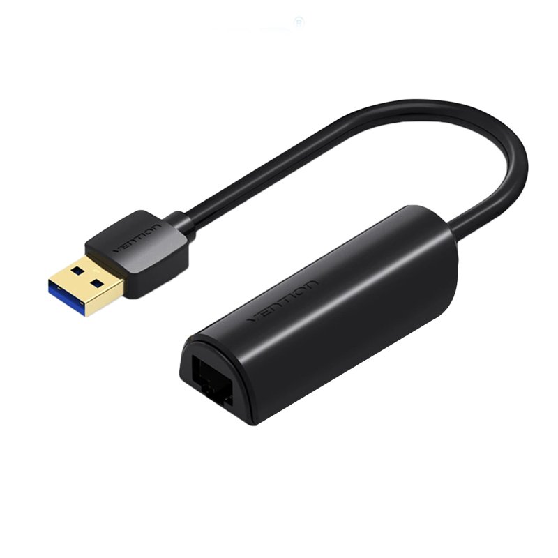 Vention USB 3.0 to Gigabit Ethernet Adapter ABS Type Black 0.15m (CEHBB)