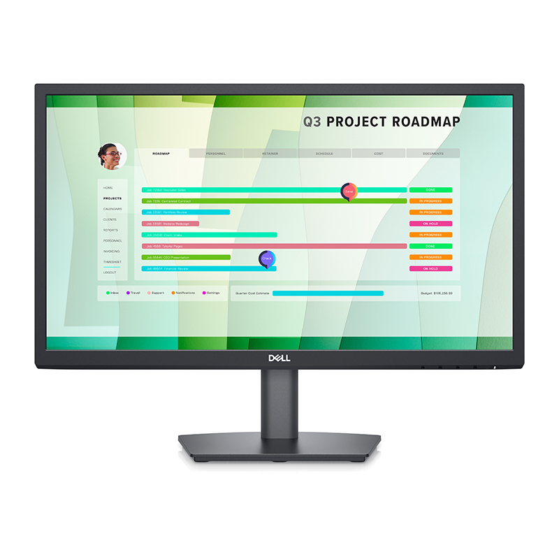 Dell E2223HN 22" Monitor | FHD (1920x1080), 60 Hz, 10 ms, VA, Anti-glare, 16:9, 250 cd/m², Tilt, VGA x1, HDMI x1
