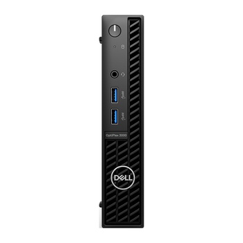 [CPU1211] Dell Optiplex 3000 Micro (MFF) Desktop | Intel® Core™ i5-12500T 12th Gen (18MB, 6C, 12T, 2.00 GHz to 4.40 GHz, 35W), 8GB DDR4 RAM, 256GB PCIe NVMe SSD, Intel® UHD Graphics 770, 1x Display Ports, 1x HDMI, Dell Wired USB Keyboard & Mouse, DOS