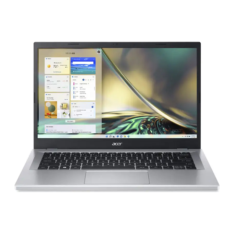 Acer Aspire 3 A314-36M-36NY Laptop | Intel® Core™ i3-N305 processor, 8GB onboard LPDDR5 RAM, 256GB PCIe NVMe SSD, 14.0&quot; IPS, FHD 1920 x 1080, Intel®️ UHD Graphics, Windows 11 Home, Pure Silver
