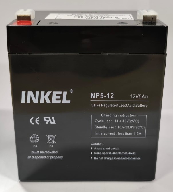 INKEL NP5-12 12V 5Ah Lead Acid Battery