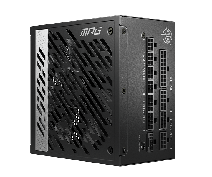 MSI MPG A850G PCIE5 850W 80 Plus Gold Modular Power Supply