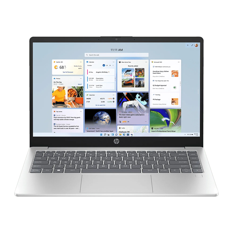 HP 14-ep0040TU Laptop | Intel® Core™ i7-1355U Processor, 8GB DDR4 3200Mhz RAM, 512GB PCIe® NVMe™ M.2 SSD, 14", FHD (1920x1080), Intel® Iris® Xe Graphics, Windows 11 Home, Silver