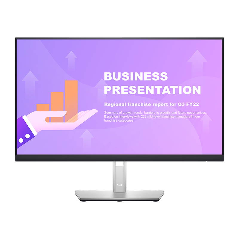Dell P2422HE 24" USB-C Hub LED Monitor | FHD 1920 x 1080, 60Hz, IPS, 250 cd/m², 8ms, 99% sRGB, Height Adjustability, 1x RJ45, 1x HDMI, 2x DP, 1x USB-C, 4x USB-A