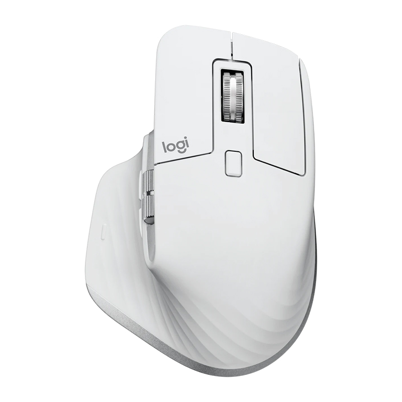 Logitech MX Master 3S Performance Wireless Mouse - Pale Gray (910-006562)