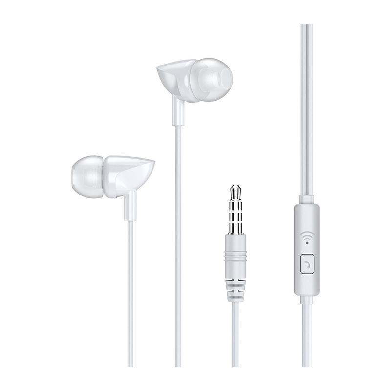 REMAX Wired Earphone RW-106- White