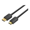 Vention DP to HDMI Cable 2M Black (HADBH)