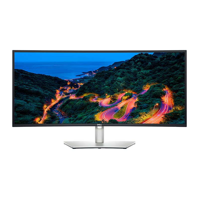 Dell U3423WE UltraSharp 34" Curved USB-C Hub Monitor | WQHD 3440x1440, 60Hz, IPS, 5ms, 300 cd/m², 1.07 billion colors,  1x DisplayPort 1.4 | 2x HDMI 2.1 | 3x USB-C 3.2 Gen2 | 5x USB-A 3.2 Gen2