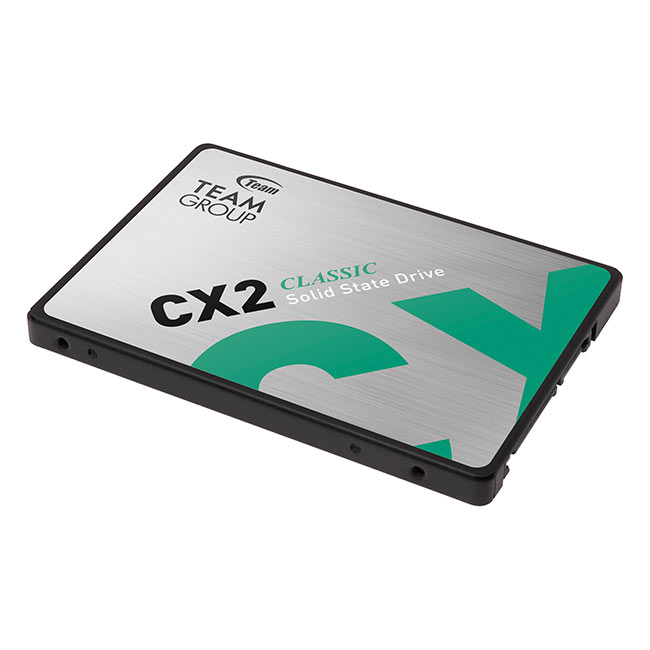TEAMGROUP CX2 2.5″ 512GB SATA III 3D NAND Internal SSD (T253X6512G0C101)