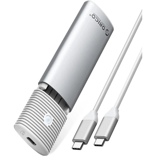 ORICO M.2 NVMe & NGFF SSD Enclosure - White (PWDM2-G2)