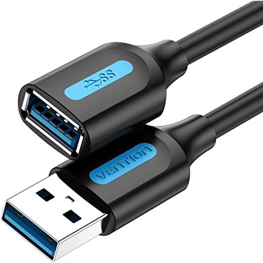 Vention® USB 3.0 A Male to A Female Extension Cable 2M (CBHBH)
