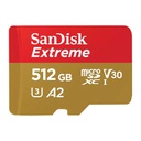 SanDisk Extreme microSDXC UHS-1 Card with adapter 512GB (SDSQXAV-512G-GN6MN)