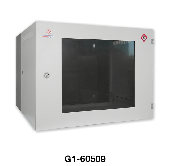 9U Wall Rack 19" (Width x Depth x Height : 60 x 50 x 45.5 cm.)       (G1-60509) 