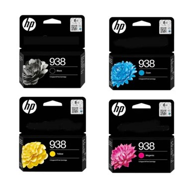 HP 938 Yellow Original Ink Cartridge (4S6X7PA / 4S6X7PE)