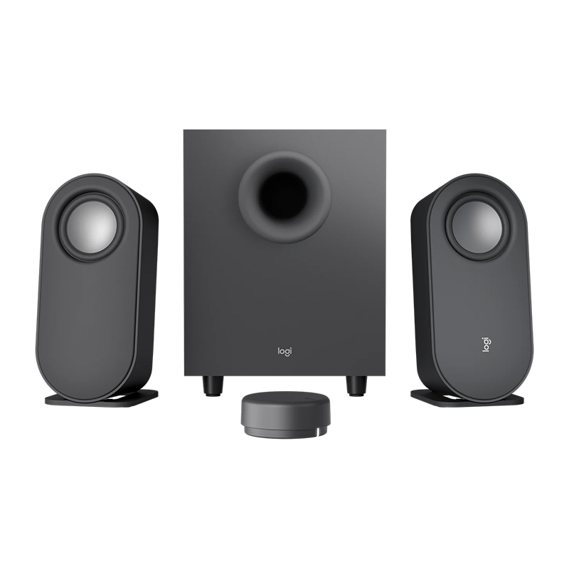 Logitech Z407 2.1 Bluetooth Computer Speakers with Subwoofer - Grey (980-001351/980-001367)