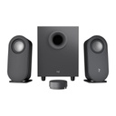 Logitech Z407 2.1 Bluetooth Computer Speakers with Subwoofer - Grey (980-001351/980-001367)