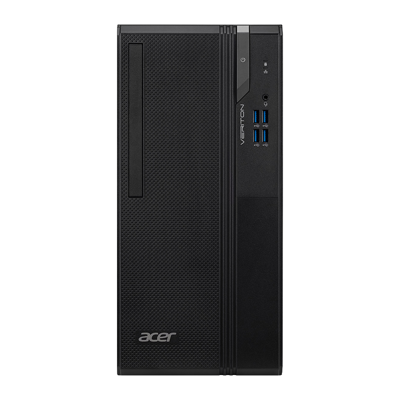 Acer Veriton VS2720G-14100 Desktop PC | Intel Core™ i3-14100 Processor, 8GB DDR5 4800MHz RAM, 512GB M.2 PCIe SSD, Intel UHD Graphics, USB Keyboard & Mouse, DOS