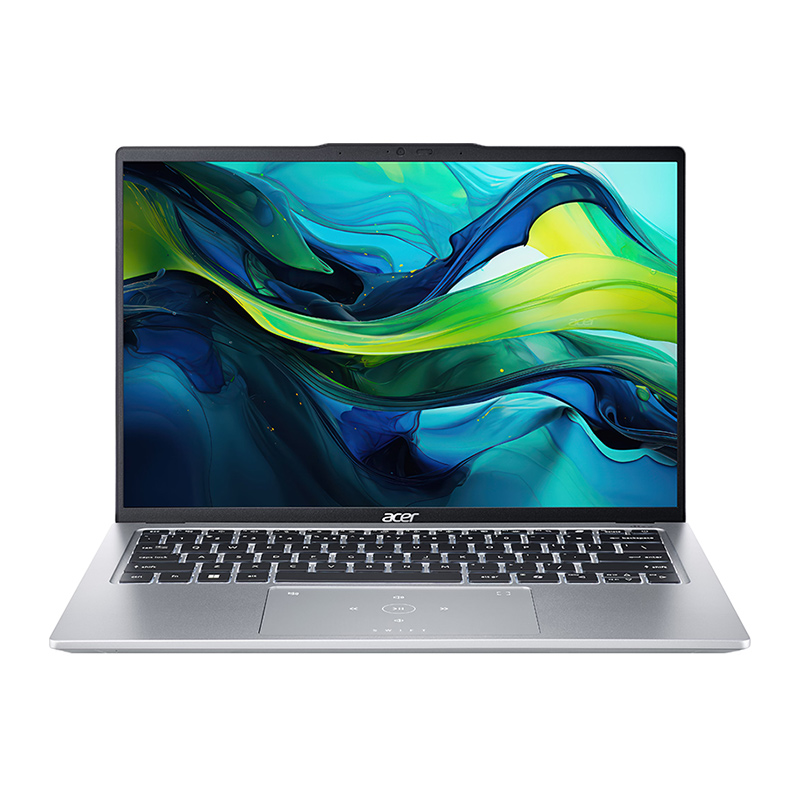 Acer Swift Go 14 SFG14-73T-78HT AI PC Laptop | Intel® Core™ Ultra 7 155H Processor, 16GB LPDDR5X RAM, 1TB PCIe NVMe SSD, 14" WUXGA (1920 x 1200) 60Hz IPS Touch Display, Intel® Arc™ Graphics, Windows 11 Home, Pure Silver