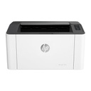 HP Laser Printer 108w (4ZB80A) | Functions: Print, Print Speed (Black): Up to 21 ppm, Print Resolution: Up to 1,200 x 1,200 dpi, Paper Input: Up to 150 sheets, Connectivity: Hi-Speed USB 2.0 + Wireless 802.11 b/g/n, Replacement toner: HP 110A