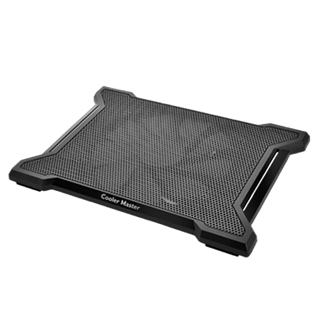Cooler Master NOTEPAL X-SLIM II, 200mm Fan, Air Cooling Pad (Supports up to 15.6'' Laptops), Black - (CM-R9-NBC-XS2K-GP)