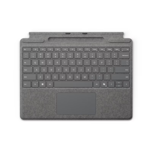 Microsoft Surface Pro (11th Ed) Keyboard with Pen Storage - Platinum (8XA-00252)
