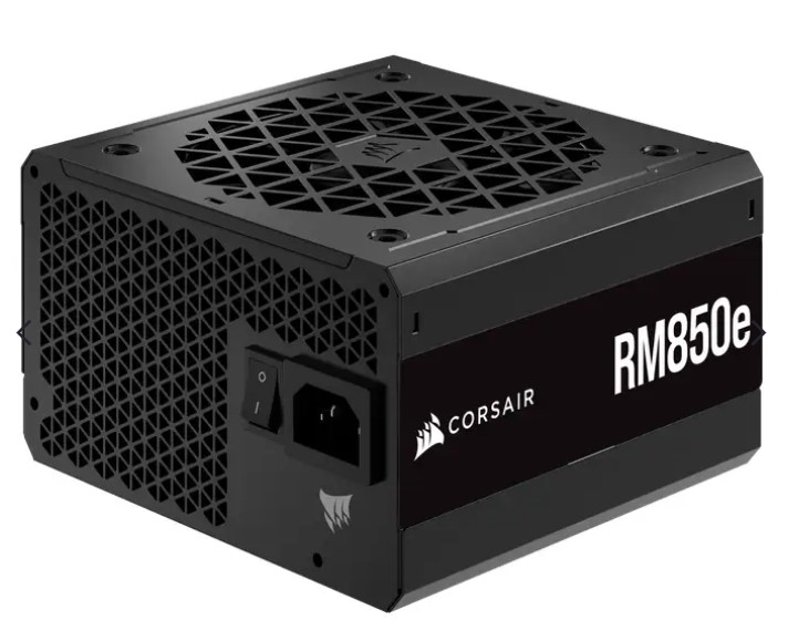 Corsair RM850e 850W Fully Modular 80 Plus Gold Low-Noise ATX Power Supply - Black (CP-9020263-UK)