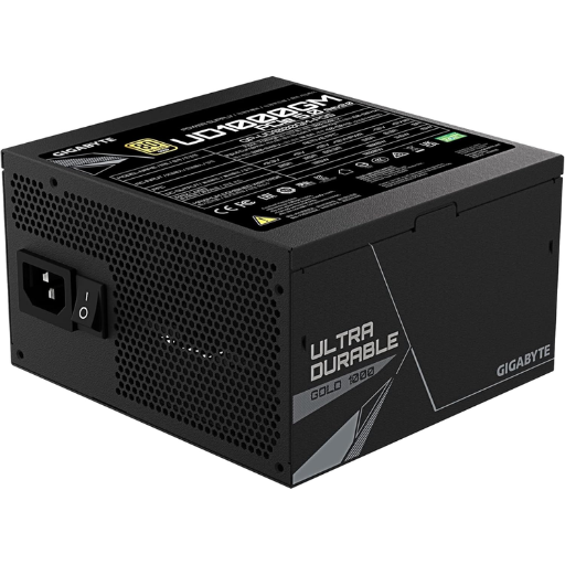 Gigabyte GP-UD1000GM PG5, PCIe5.0 Ready, ATX3.0, 1000W, 80 Plus, Gold Certified, Fully Modular Power Supply (AE1000PM PG5)