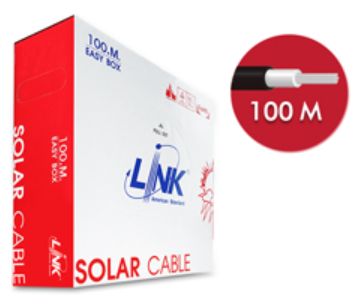 LINK PV Solar Cable, 6 mm2, Black (CB-1060AB-1)