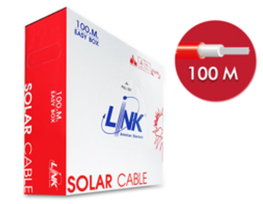 LINK PV Solar Cable, 6 mm2, 100m, Red (CB-1060AR-1)