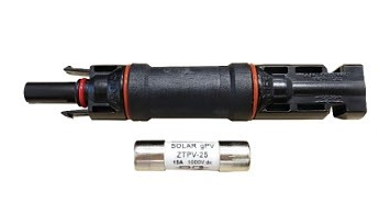 LINK MC4 Fused Connector, w/15A fuse (CB-1020)