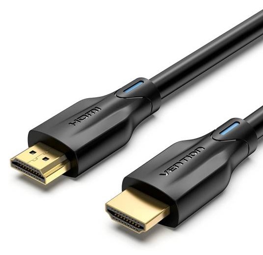 Vention® Ultra High-Speed 8K HDMI 2.1 Round Cable 5M Black (AANBJ)